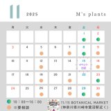 11月の直売所の営業予定日です。